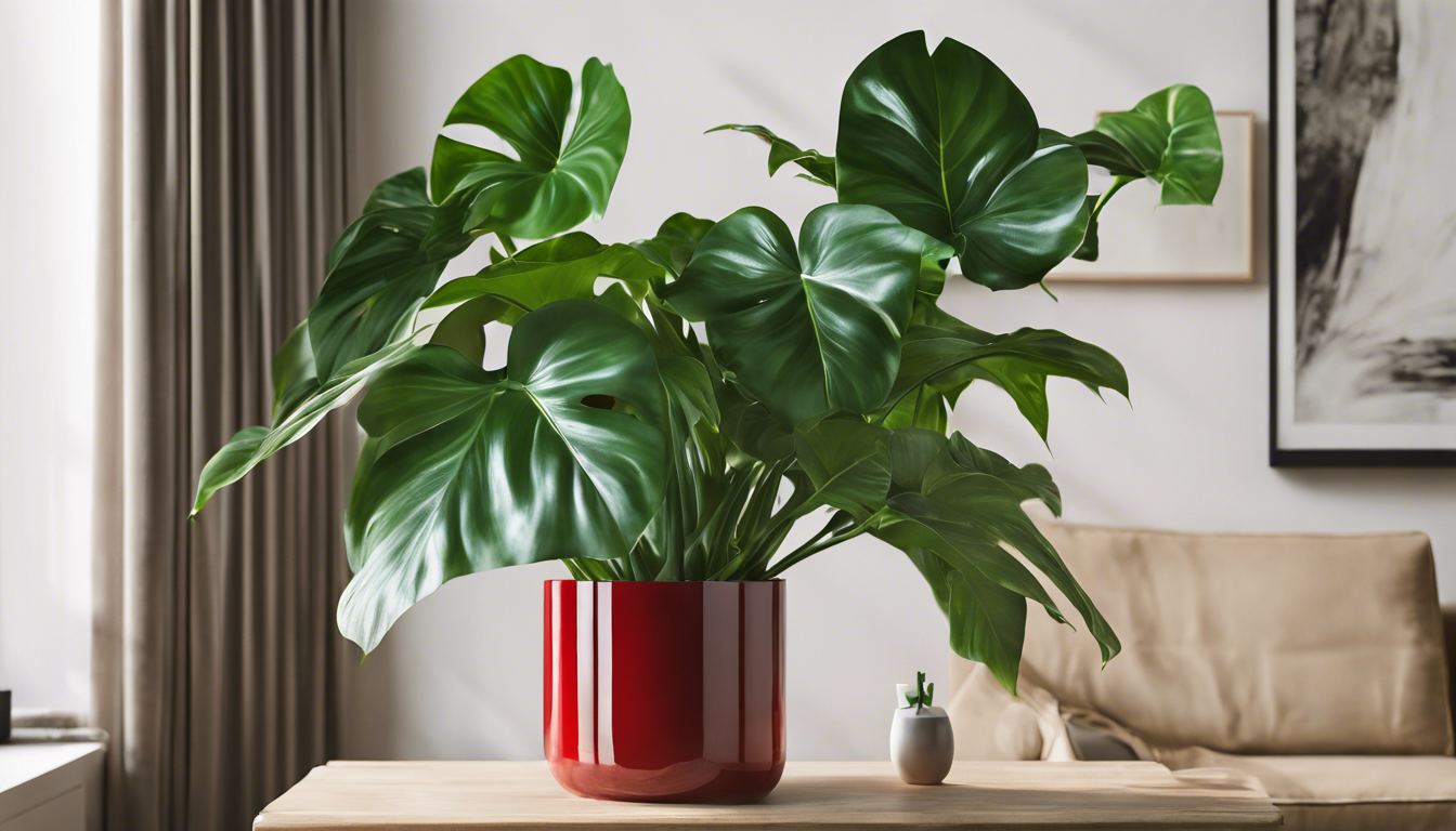 découvrez le philodendron imperial red, une plante d'intérieur fascinante. apprenez tout sur ses caractéristiques uniques, ses besoins en lumière et en arrosage, ainsi que les conseils d'entretien pour le maintenir en pleine santé et mettre en valeur son feuillage rouge profond.