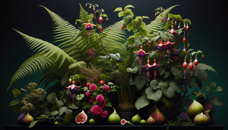 Afficher une collection diversifiée de plantes commençant par la lettre F en français.