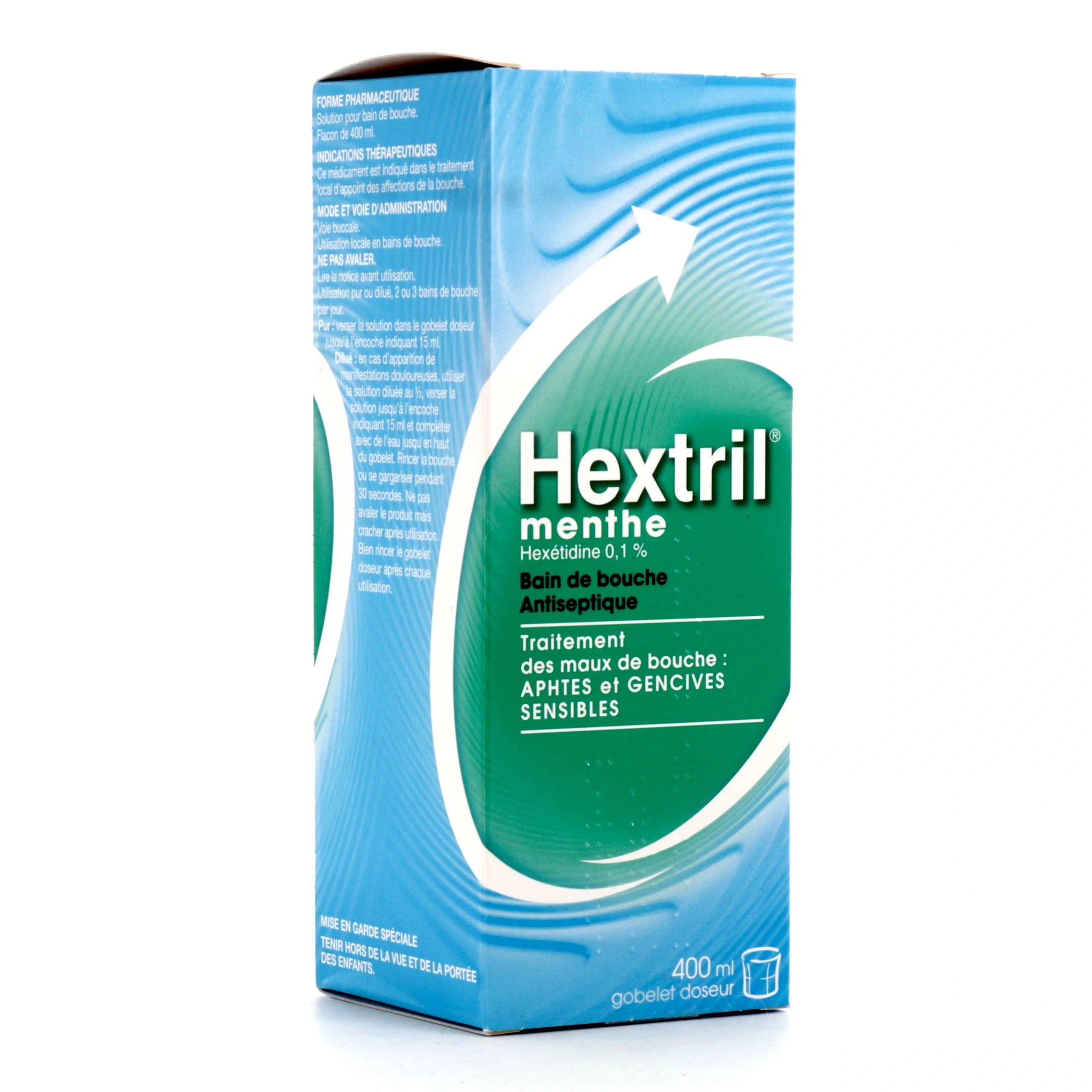 Bain de bouche Hextril contre la gingivite