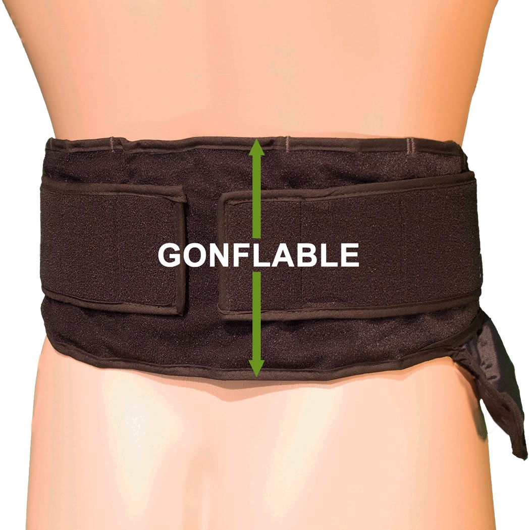 Ceinture lombaire gonflable
