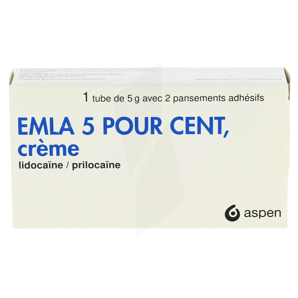 emla lidocaïne crème