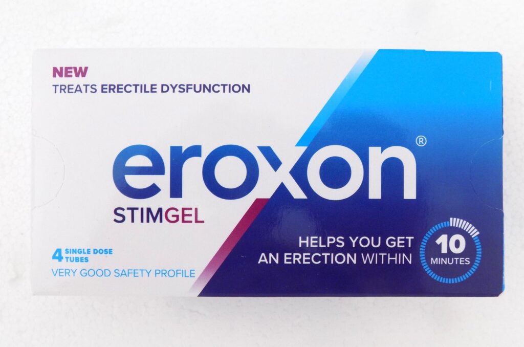 Tube de gel Eroxon, un traitement sans ordonnance contre la dysfonction érectile
