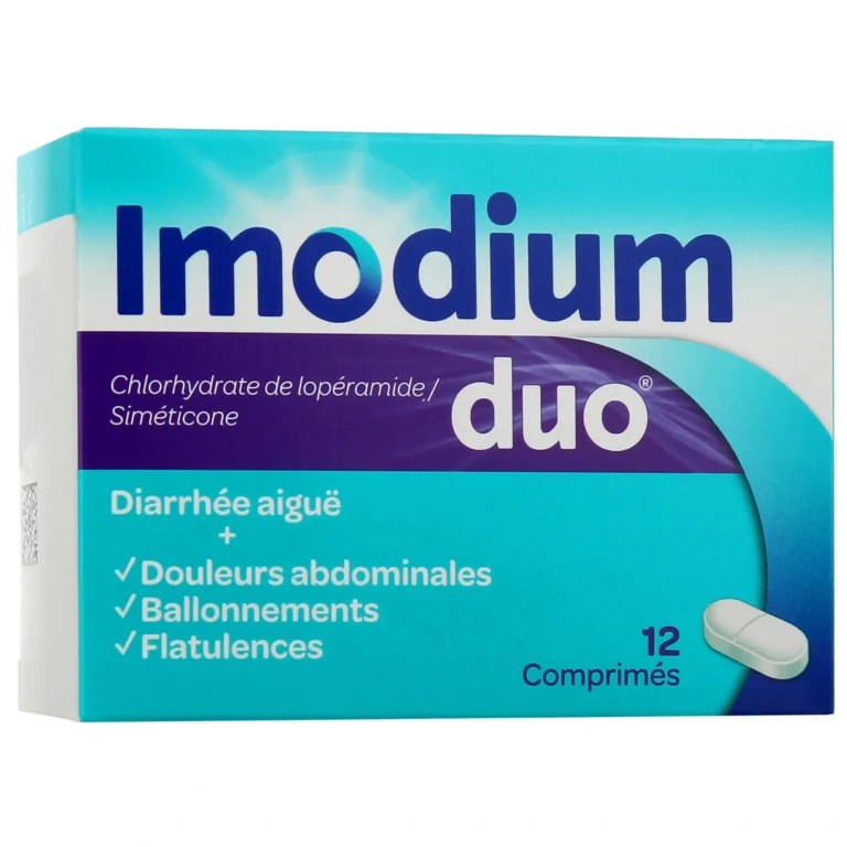 Imodium Duo, médicament sans ordonnance pour soulager la diarrhée et les maux de ventre