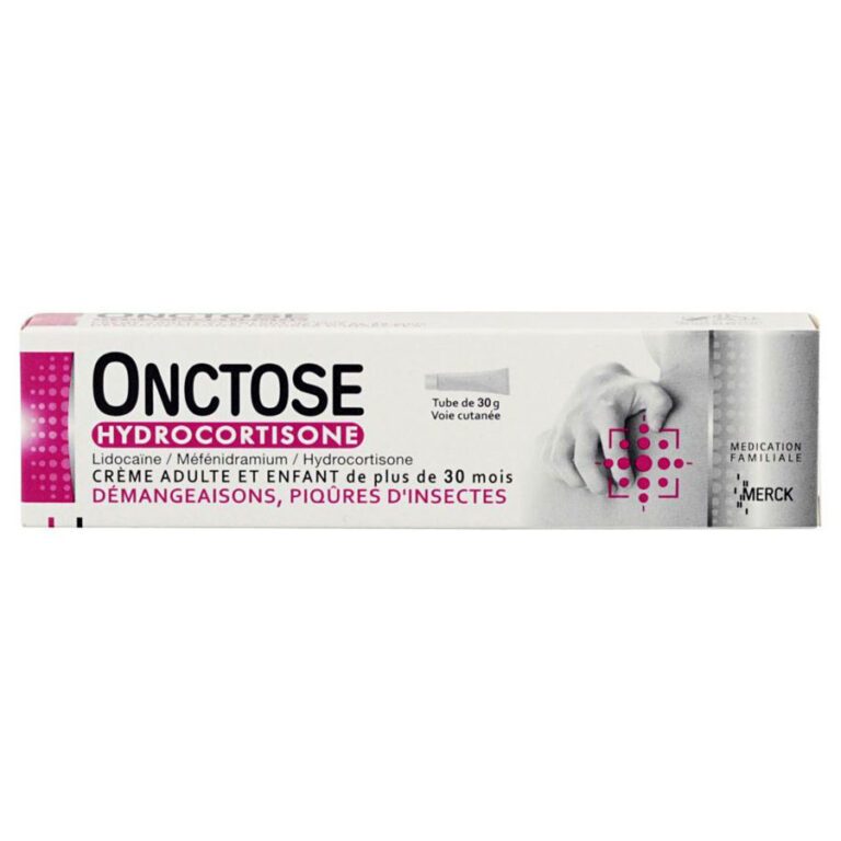 Crème Onctose à l’hydrocortisone vendue sans ordonnance