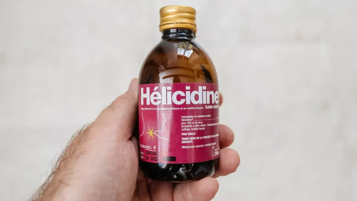 Présentation du sirop Hélicidine