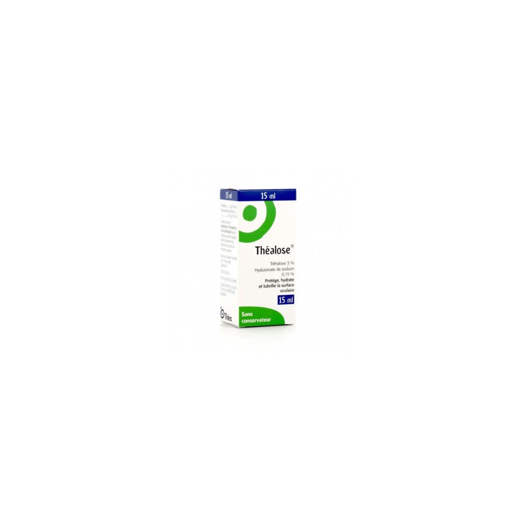 Flacon de Thealose 15ml en vente sans ordonnance en pharmacie