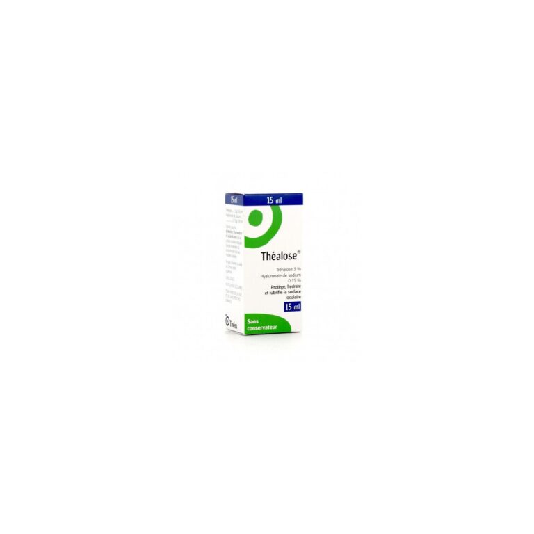 Flacon de Thealose 15ml en vente sans ordonnance en pharmacie