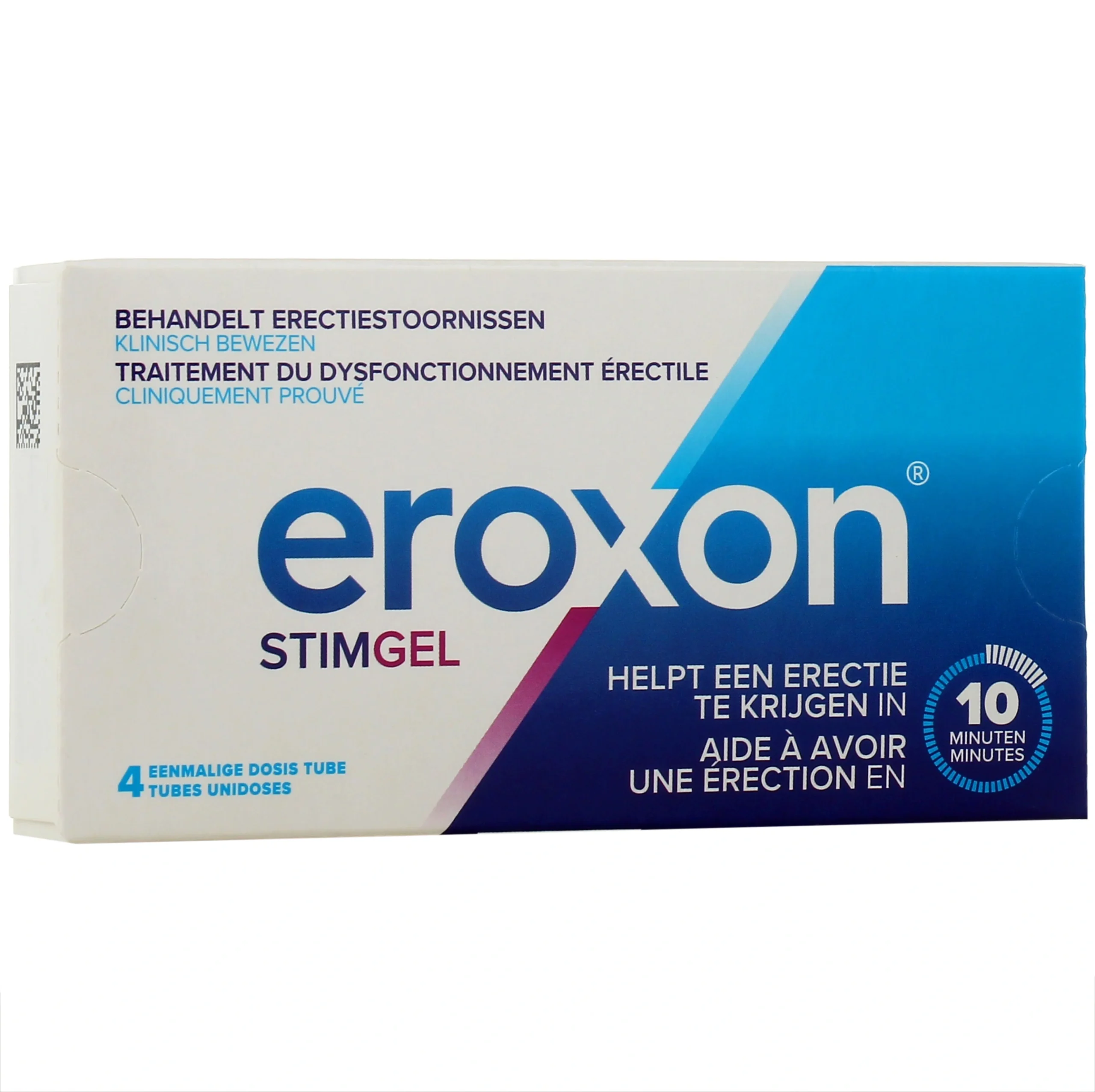 Tube de gel Eroxon pour troubles érectiles