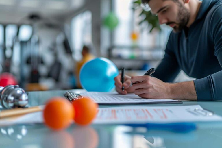 Prescription de kinésithérapie en gros plan montrant les informations essentielles sur sa durée de validité